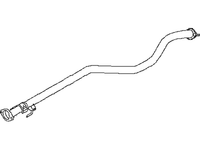 Nissan 20300-6CA0A Exhaust Muffler Assembly