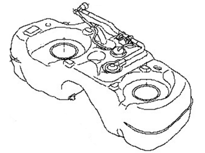 2012 Nissan Juke Fuel Tank - 17202-1KM1A