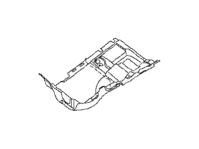 Nissan 74902-ZS21B Carpet Floor