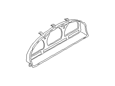 1998 Nissan Frontier Instrument Cluster - 24812-3S500