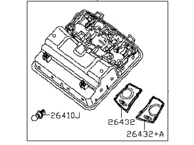 Nissan 26430-JA07A Lamp Assembly-Map