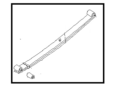 Nissan 55020-7B000 Spring Assy-Leaf,Rear