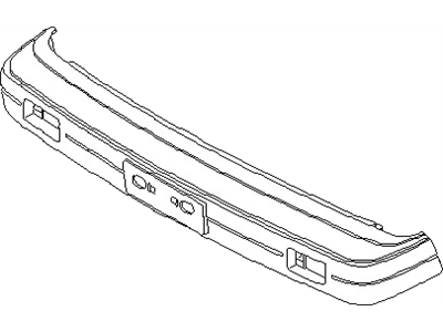 1982 Nissan Sentra Bumper - 62050-04A00