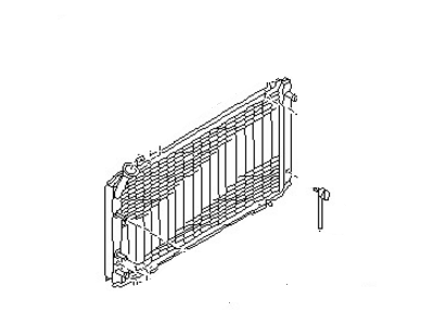 Nissan 21410-69A00 Radiator Assy