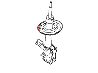 Nissan E4302-ET00A Strut Kit-Front Suspension,RH