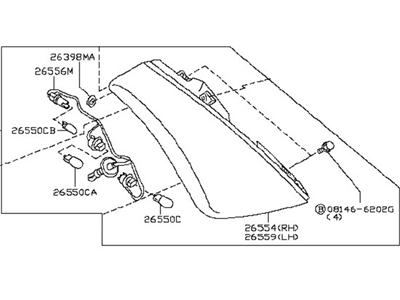 Nissan 26555-CA025