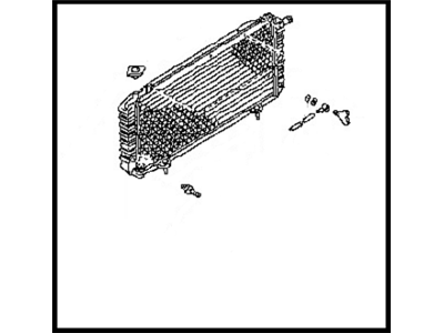 1986 Nissan Stanza Radiator - 21400-29R00