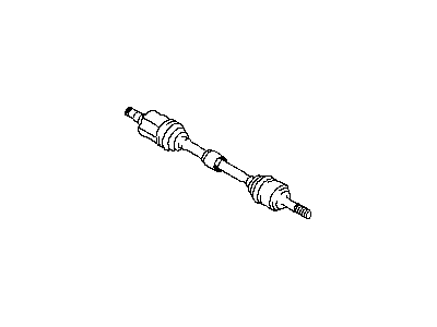 1982 Nissan Sentra Axle Shaft - 39101-11A10