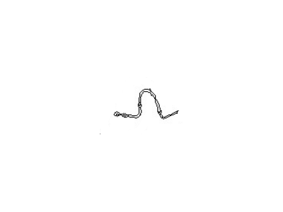 Nissan 46210-01P02 Hose Brake F RH