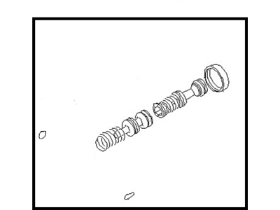 Nissan 46011-81T25 Piston Kit-Tandem Brake Master Cylinder