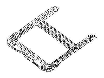 Nissan 91350-JM01A Rail Assy-Sunroof