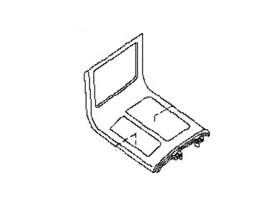 Nissan 96940-ZS10A FINISHER - Console Indicator