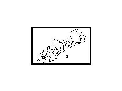 Nissan 12200-30P80 CRANKSHAFT Assembly