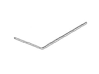 Nissan 83816-83G00 Moulding-Side Window,Lower RH