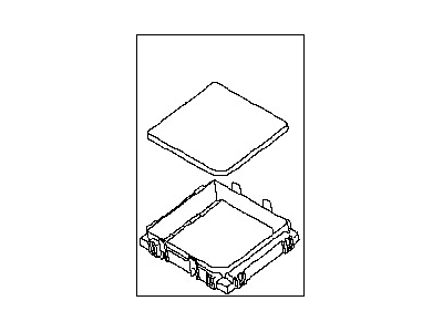 Nissan 284B6-JG03A Controller Unit USM