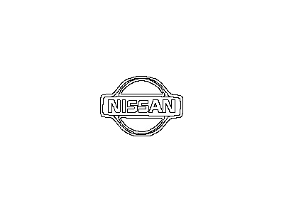 Genuine Nissan 93495-7S200 Emblem 