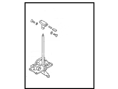 Nissan Pulsar NX Automatic Transmission Shifter - 34902-87M11