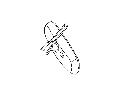 Nissan 96321-ZP00A Mirror Assy-Inside