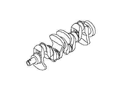 Nissan 12201-ET80A CRANKSHAFT Assembly