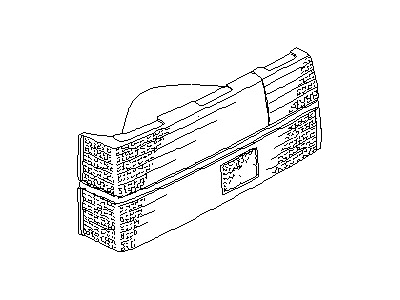 Nissan 26525-32F02 Lens Combination Lamp L