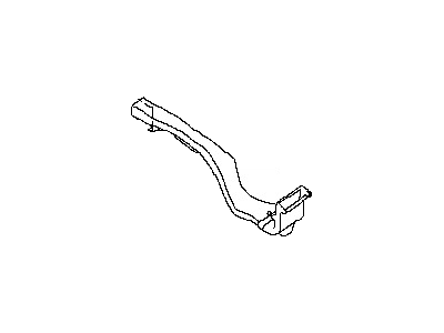 Nissan 27931-3TA0B Duct-Heater Floor