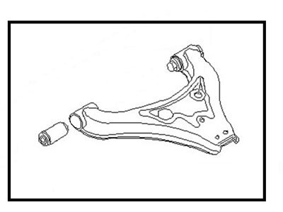 1980 Nissan Datsun 310 Control Arm - 54529-M6650