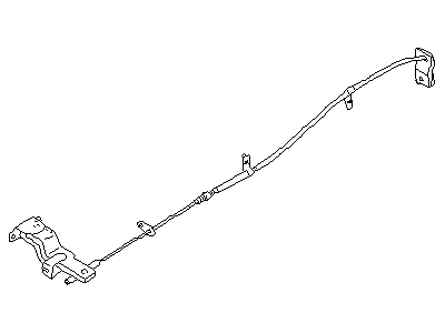 1992 Nissan Hardbody Pickup (D21) Parking Brake Cable - 36400-32G11