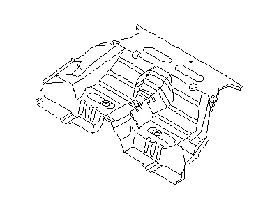 Nissan 300ZX Floor Pan - 74512-30P00