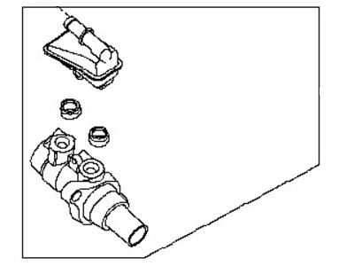 Nissan Murano Brake Master Cylinder Reservoir - 46010-5AF0A