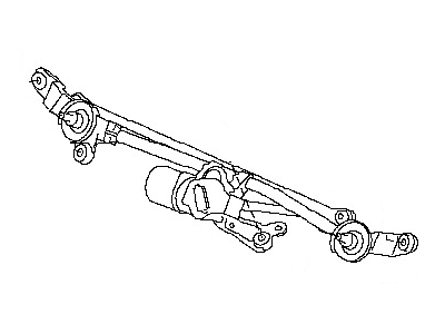 2010 Nissan Cube Wiper Motor - 28800-1FC0A