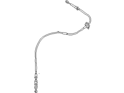 Nissan 34935-0B000 Control Cable Assembly