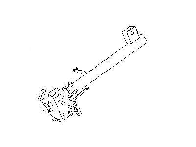 Nissan 34195-8B000 Transmission Control Device Assembly