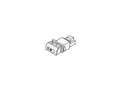 Nissan 25350-1M200 Switch Assy-Rear Defogger