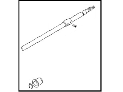 1982 Nissan Datsun 310 Intermediate Shaft - 48820-M6460