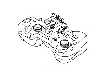 2020 Nissan Rogue Fuel Tank - 17202-5HA0A