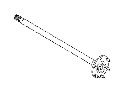 2018 Nissan Frontier Axle Shaft - 38162-EB00A