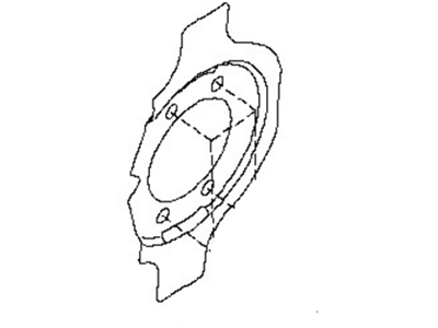 Nissan 41151-4RA0A Baffle Plate