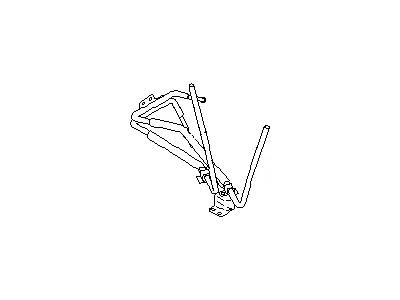 Nissan 21621-3VX1C Tube Assy-Oil Cooler