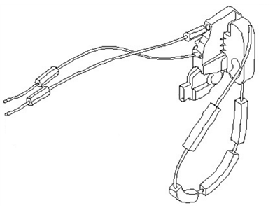 2013 Nissan Murano Door Lock Actuator - 80500-1GR0A