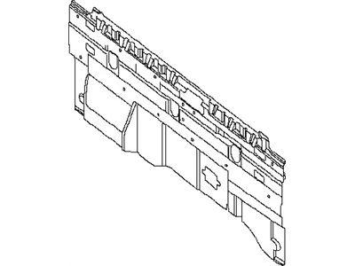 Nissan 79900-9Z522 FINISHER Assembly-Back Panel