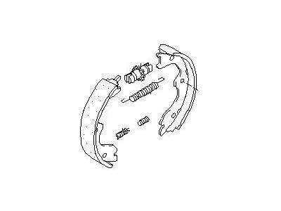 Nissan 350Z Parking Brake Shoe - 44060-AR06K