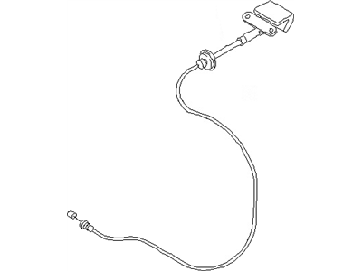 Nissan 65620-85E00 Cable Hood Lock