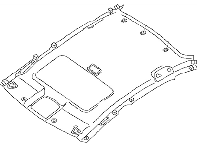 Nissan 73910-3SG3A Headlining Assy