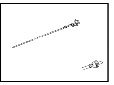 Nissan 65621-6CA0A Cable Hood Lock