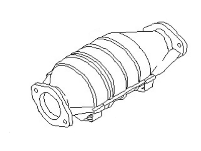 Nissan 20800-4M825 Three Way Catalyst Converter