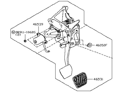 Nissan 46501-3NA0B