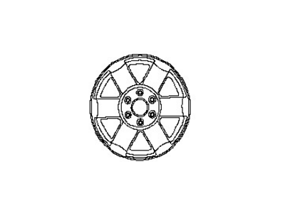 Nissan Frontier Spare Wheel - 40300-7Z900