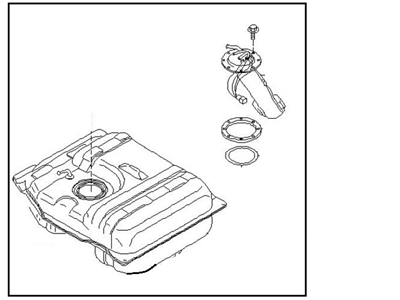 Nissan 17201-P9700 Fuel Tank Assembly