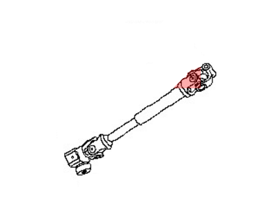 Nissan 48080-JA02B Joint Assembly-Steering,Lower
