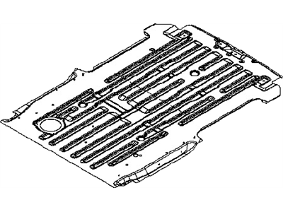 2015 Nissan NV Floor Pan - G4512-3LMAC